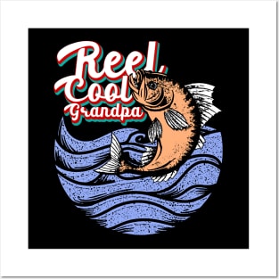 Reel Cool Grandpa - Fishing Posters and Art